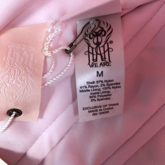 HAH x FREE PEOPLE Lace Corset Top Women M Rose Fairy Regencycore Boho Barbie NWT - Picture 13 of 16
